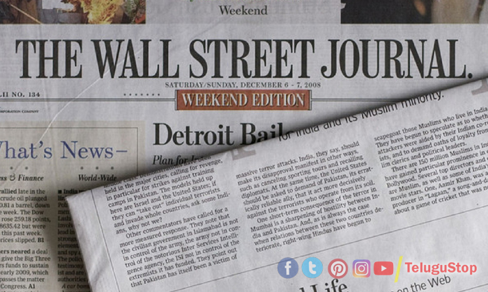  Wall Street Sensational Article On Facebook, Facebook, Wal Street Journal, Congr-TeluguStop.com