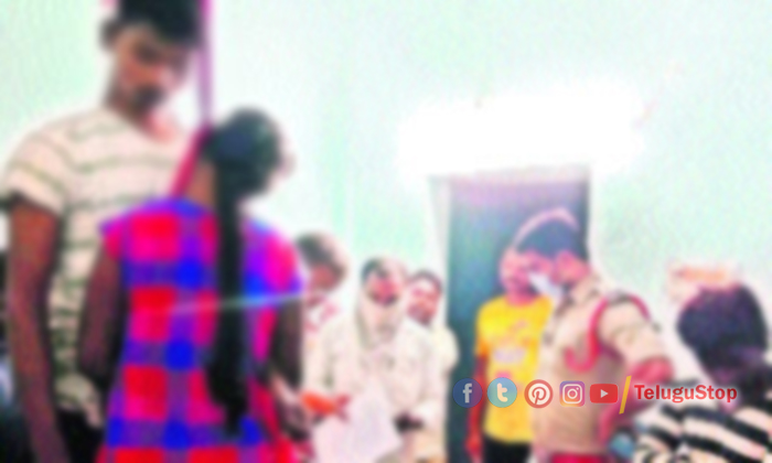  Newly Married Couple Commit Suicide In Guntur District, Gunture, Newly Married C-TeluguStop.com