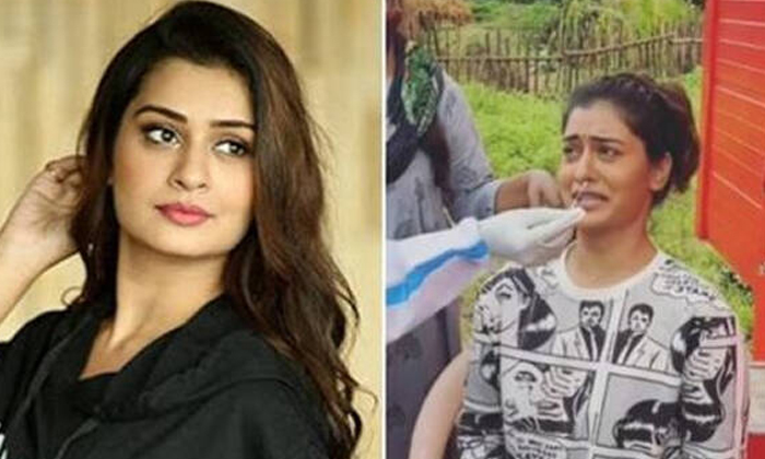  Payal Rajput Cries Screams Like A Child During Covid 19 Test Payal Rajputh, Rx1-TeluguStop.com