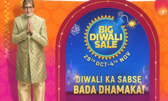  Flipkart Big Diwali Sale, Flipart, Diwali Sale, Diwali Offers, Flipkart Launches-TeluguStop.com