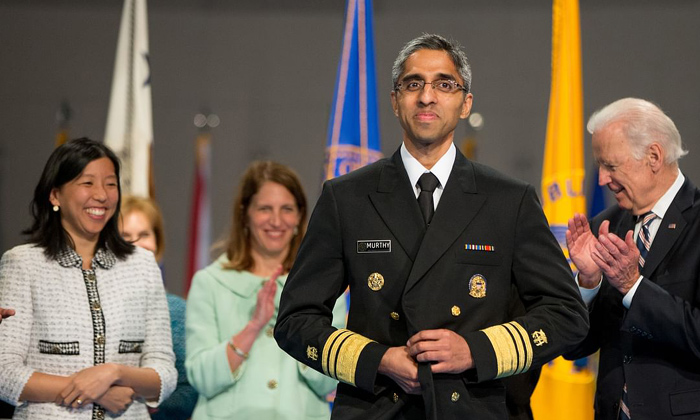  Vivek Murthy Indian-origin Is The Key Strategist For Joe Biden In The Us Preside-TeluguStop.com