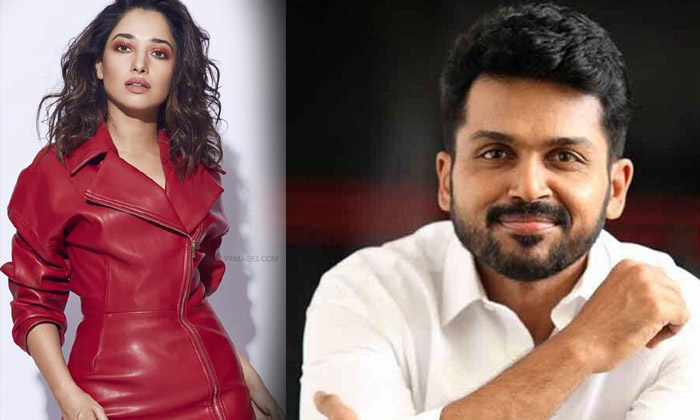  Hero Karthi React About Love Affair With Tollywood Milky Beauty Tamanna,karthi,-TeluguStop.com