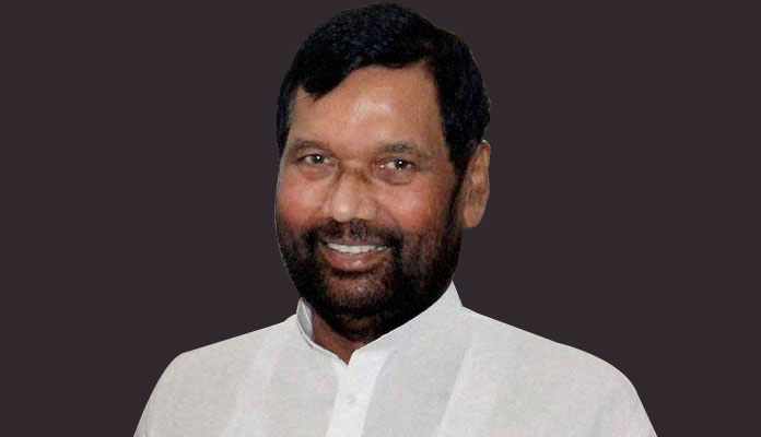  Union Consumer Affairs Minister Ram Vilas Paswan , Ram Vilas Paswan , Union Min-TeluguStop.com