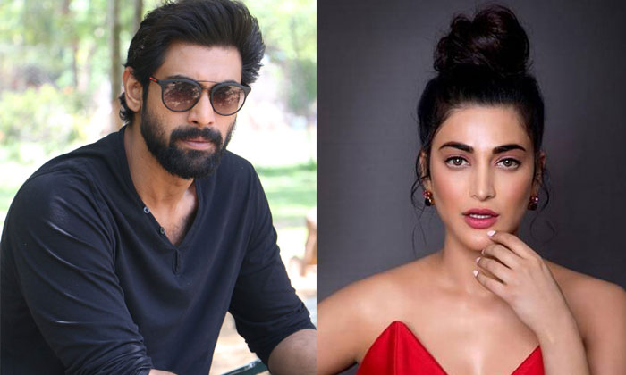  Shruti Haasan Hangs Out With Rana Daggubati, Tollywood, Telugu Cinema, Netflix,-TeluguStop.com