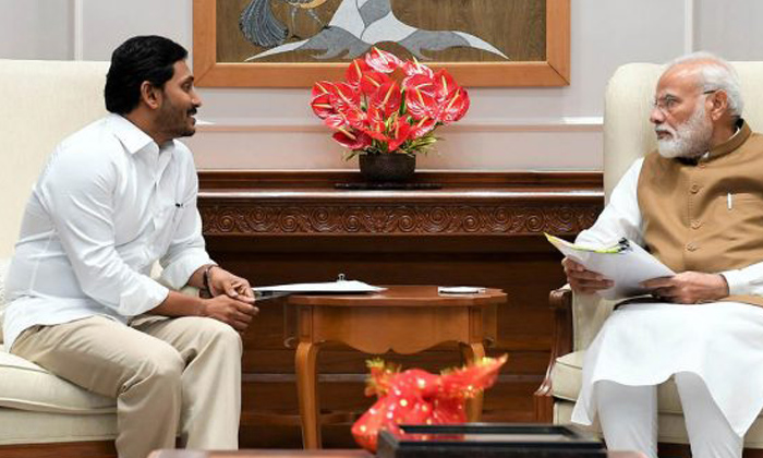  Ys Jagan Meets Modi, Pm Modi, Ys Jagan, Janasena Leader Pawan Kalyan, Ycp Joinin-TeluguStop.com