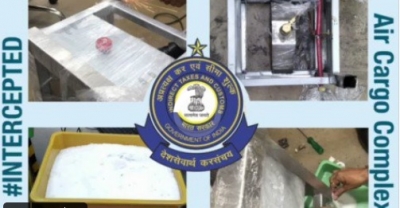  B’luru Customs Cuts Open Gas Stove To Find Drugs Worth Rs 79l-TeluguStop.com