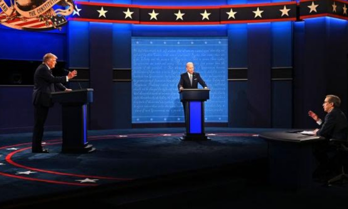  Donald Trump, Lagging In Polls, Tries To Project Strength, America, Donald Trump-TeluguStop.com