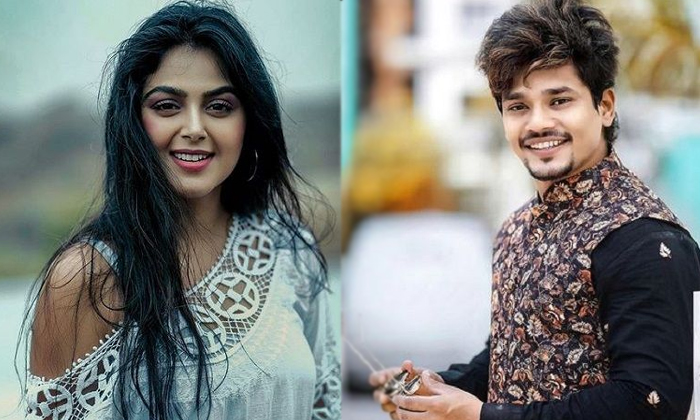  Monal Gajjar Gets Brother In Bigg Boss House  Telugu Big Boss 4, Monal Gajjar, A-TeluguStop.com