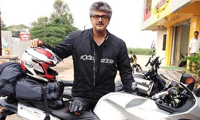  Ajith Suffers Bike Injury During Shooting Of Valimai, Kollywood, Tollywood, Hyde-TeluguStop.com