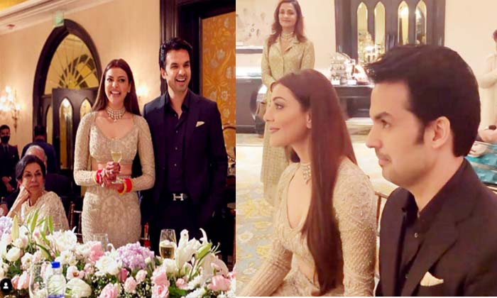  Kajal Agarwal, Goutham Kichlu, Wedding Party, Mumbai, Taj Hotel Samantha, Tamann-TeluguStop.com