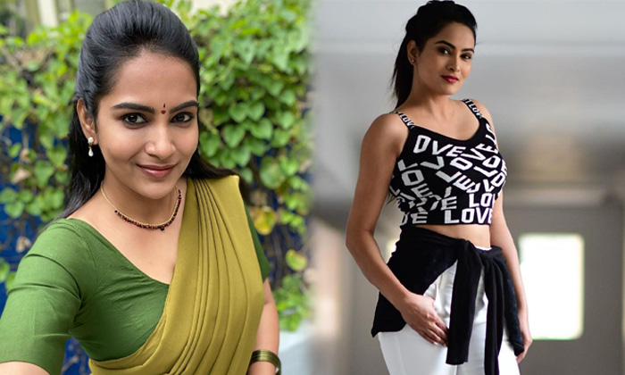 Tollywood Beauty Actress Himaja Stunning Images  - Big Boss Himaja Picture Himajabeautiful High Resolution Photo