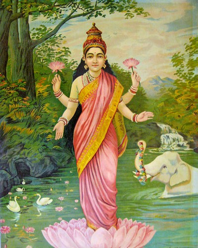  Lakhmi Devi Potraits, Old God Potraits, Good Signs, Hindu Believs-TeluguStop.com