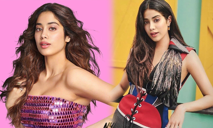 Bollywood Stunning Actress Janhvi Kapoor Trendy Poses-telugu Actress Photos Bollywood Stunning Actress Janhvi Kapoor Tre High Resolution Photo