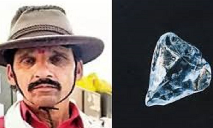  Mp Farmer Finds Diamond Worth 60 Lakh In Land, Madhya Pradesh,farmer,diamond,lea-TeluguStop.com