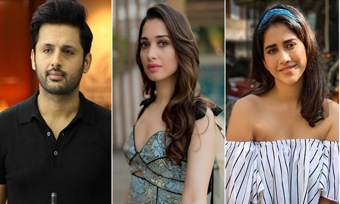  Nithin Started Andhadhun Remake Shoot In Dubai, Tollywood, Telugu Cinema, Nabha-TeluguStop.com