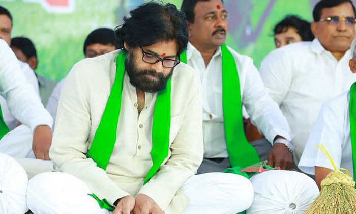  Pawan Kalyan Is Going To Hold A Dharna For The Farmers, Janasena Leaders, Dharna-TeluguStop.com