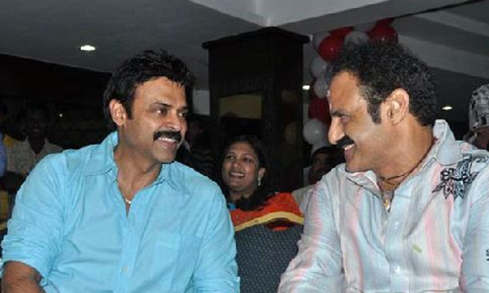  Fight Between Tollywood Heroes Balakrishna And Venkatesh, Box Office War, Venakt-TeluguStop.com