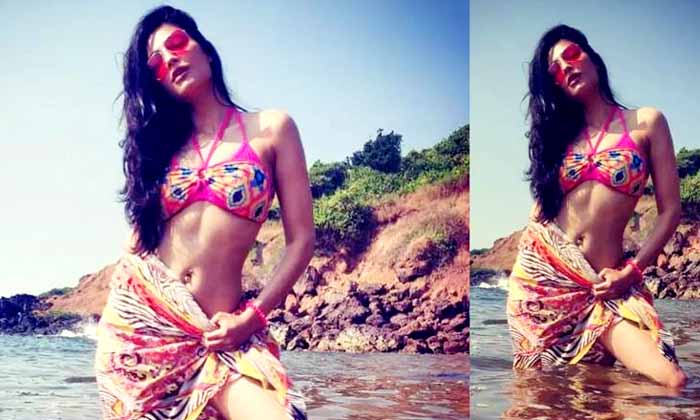  Shruti Haasan In Bikini Lungi Pic, Shruti Haasan, Bikini, Lungi, Tollywood News-TeluguStop.com
