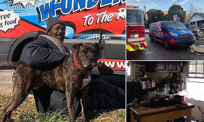  Homeless Man Saved Dogs And Cats Burning Shelter , Animal Shelter, Keith Walker,-TeluguStop.com