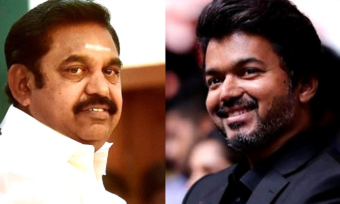  Hero Vijay Meets Tamilanadu Cm Palaniswami About Theatre Seating Rules,kollywood-TeluguStop.com