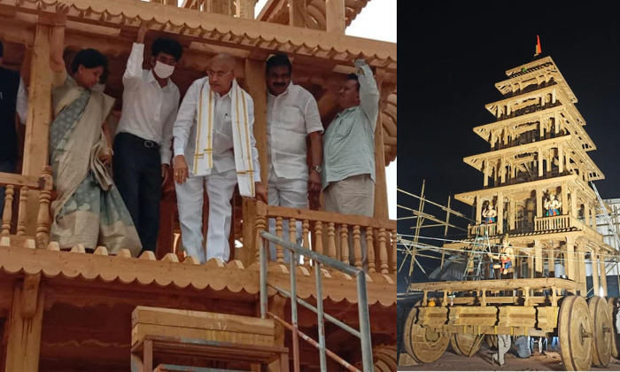 Telugu Antarvedi, Chariot, Muralidar Reddy-Political