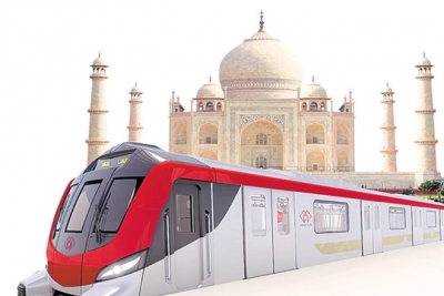  Pm To Green Signal Agra Metro Project On Monday-TeluguStop.com