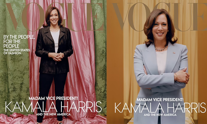  Kamala Harriss Vogue Cover Has Sparked A Controversy-TeluguStop.com
