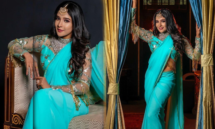 Kollywood Actress Sakshi Agarwal Latest Saree Images  - Sakshi Agarwal Sakshiagarwal High Resolution Photo