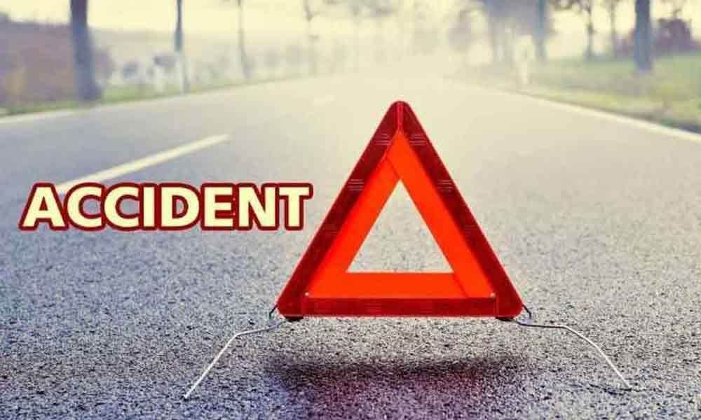  Mancherial, Acc, Road Accident, Two Persons Death-TeluguStop.com