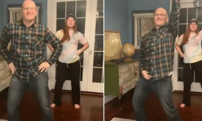  Viral Video American Fathers And Daughters Who Sprinkled Wonderfully For That So-TeluguStop.com