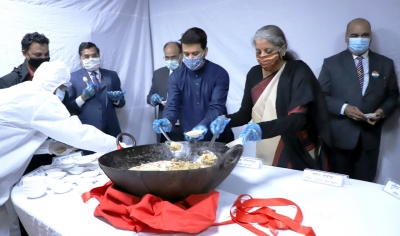  Final Stage Of Budget 2021-22 Commences With Halwa Ceremony-TeluguStop.com