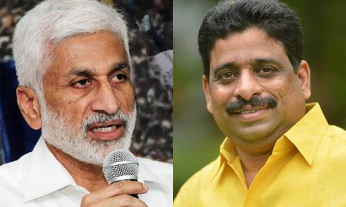  Vijay Sai Reddy And Budda Venkanna Between Twitter War, Ap Politics, Latest, Ysr-TeluguStop.com