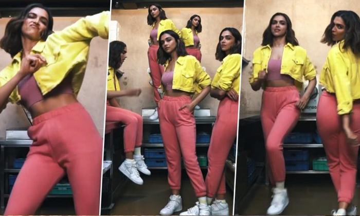  Bollywood Heroine Deepika Padukone Dances With Her Alter Egos Video Viral,  Deep-TeluguStop.com