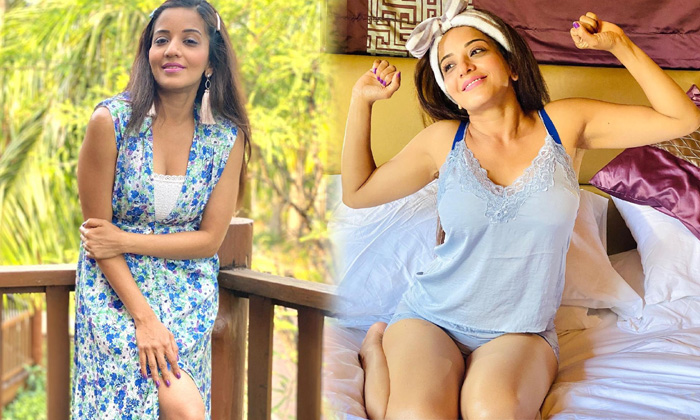 Bollywood Actress Asli Monalisa Captivating Poses-telugu Trending Latest News Updates Bollywood Actress Asli Monalisa Ca High Resolution Photo