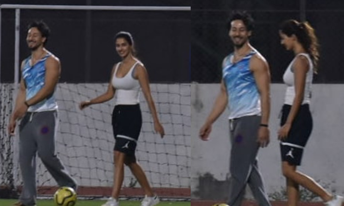  Tiger Shroff Injured At Football Match, Tiger Shroff,disha Patani, Football Matc-TeluguStop.com