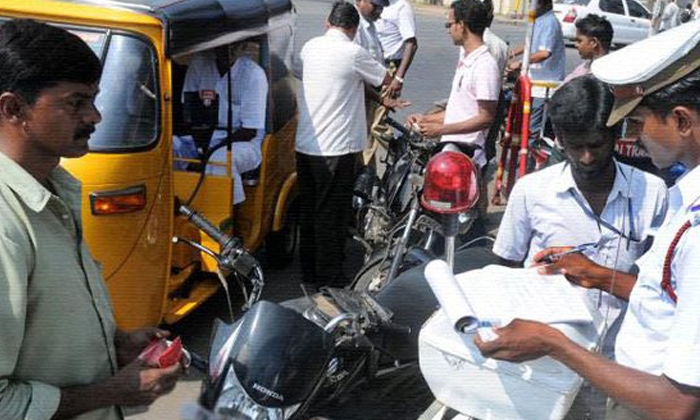  Hyderabad, Police Shocking, Traffic Rules, Driving License Cancelled If Violates-TeluguStop.com