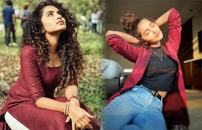 Heroine Actress Anupama Parameswaran Glamorous Clicks-telugu Actress Photos Heroine Actress Anupama Parameswaran Glamoro High Resolution Photo