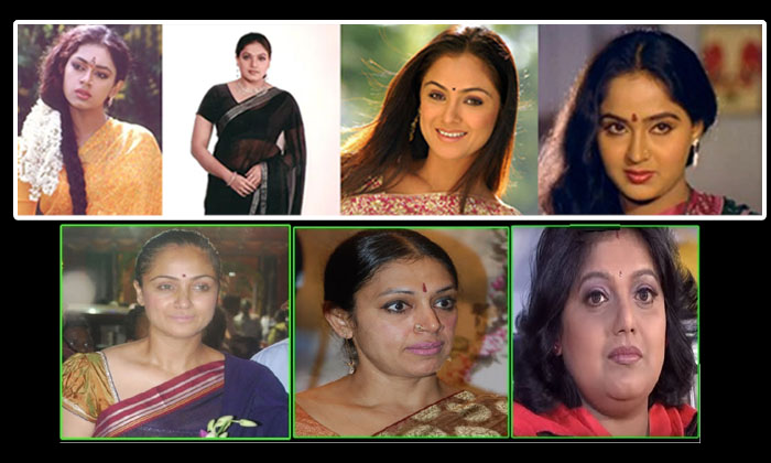  Tollywood Heroines Who Are Unrecognizable Now, Shobana, Radha, Telugu Actress Si-TeluguStop.com