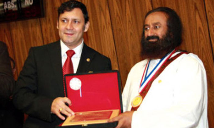  Us University Declares Ravi Shankar As Global Citizenship Ambassador, Ravi Shank-TeluguStop.com