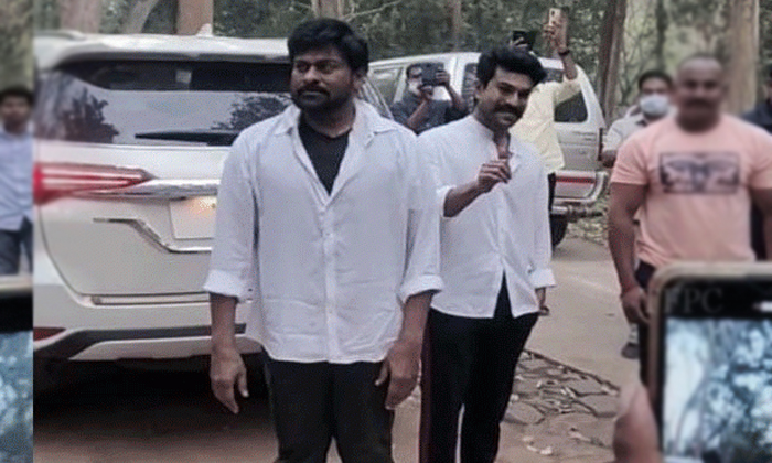  Chiranjeevi And Ram Charan Acharya Movie Shooting Update , Acharya, Chirenjeevi,-TeluguStop.com