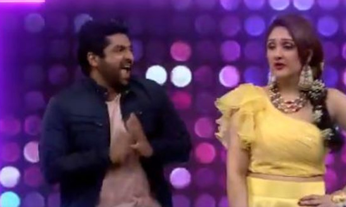  Sekhar Master Dance With Sridevi In Comedy Stars, Sekhar Master, Dance, Sridevi,-TeluguStop.com