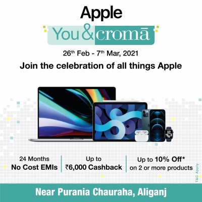  Experience Apple-like Never Before @croma With #appleyou&croma-TeluguStop.com