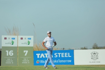  Glade One Masters Golf: Gandas’s 6-under-30 Gives Him Halfway Lead-TeluguStop.com