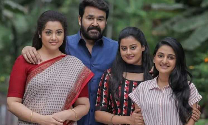  Mohan Lal And Meena Drishyam 2 Trailer Released, Mohanlal, Drishyam 2, Trailer,-TeluguStop.com