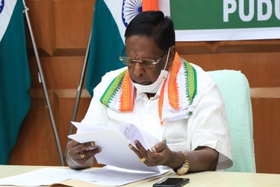  Puducherry Cm Resigns As Cong-led Govt Falls Ahead Of Floor Test (ld)-TeluguStop.com