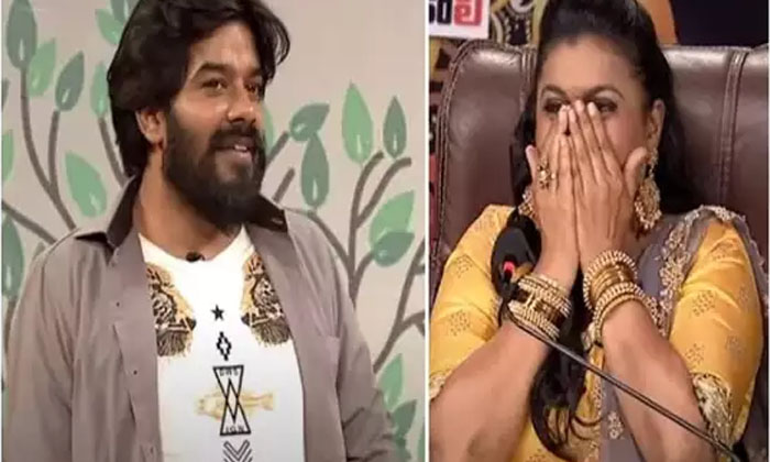  Jabardasth  Judge Roja Punches On Sudheer In This Week Episode, Extra Jabarsath-TeluguStop.com