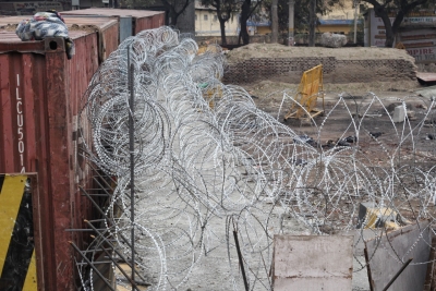  Security Beefed Up At Singhu Border-TeluguStop.com