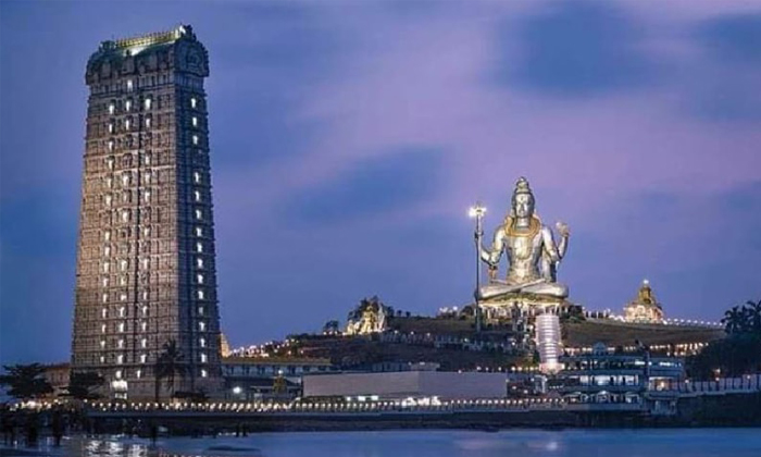  The Worlds Tallest Sivalingam Statue Located In Karnataka, Lard Shiva, Karnataka-TeluguStop.com