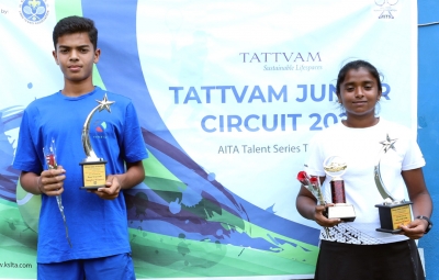  U-14 Talent Series Tennis: Kothapalli, Sushmita Win Singles Titles-TeluguStop.com