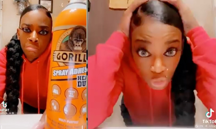  Viral Vido Tessica Brown Tiktok User Applied Gorilla Glue To Hair, Video Viral,-TeluguStop.com